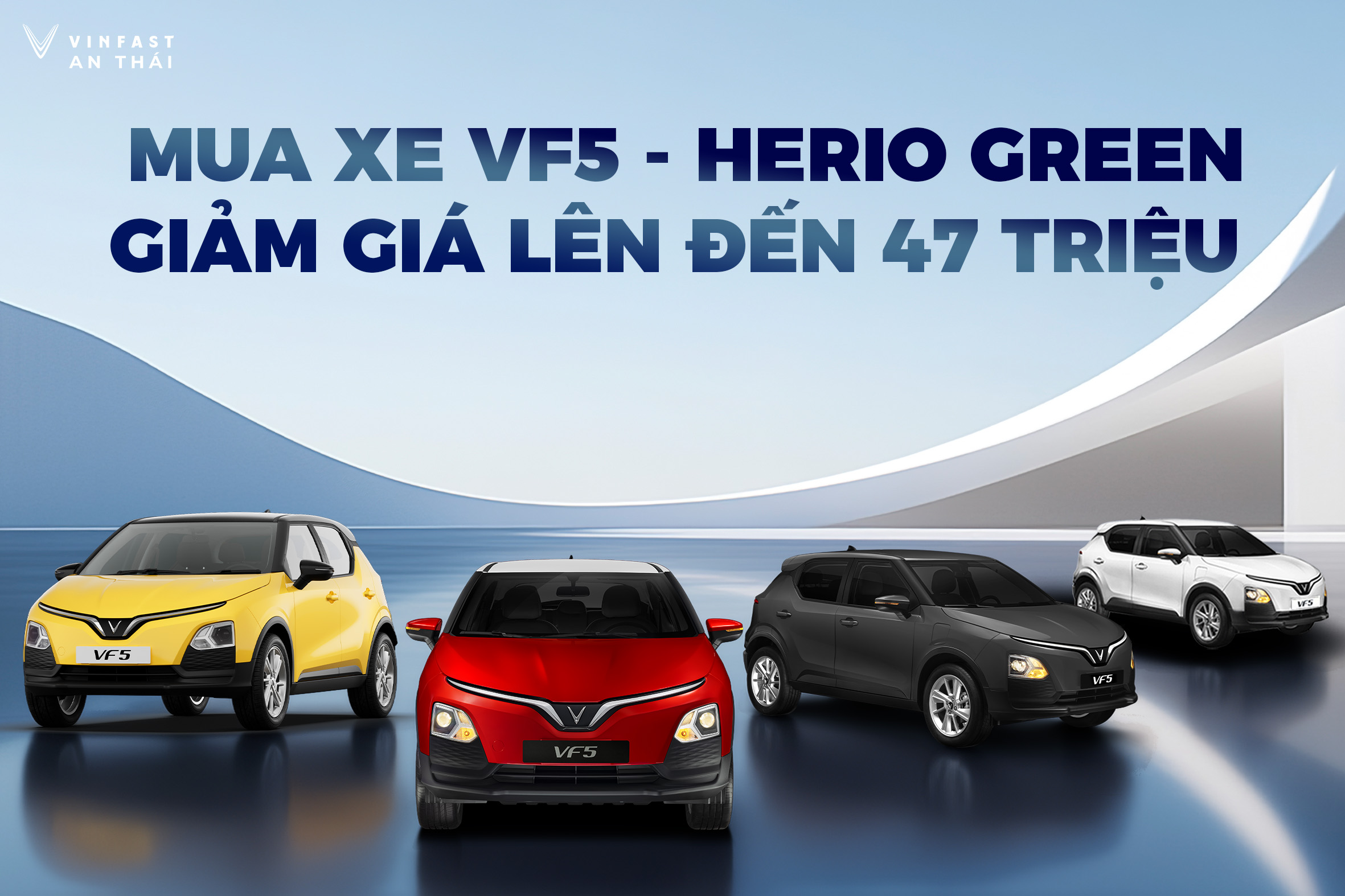 GIÁ MUA XE VINFAST VF5, HERIO GREEN LĂN BÁNH TP. HCM MỚI NHẤT 2026 